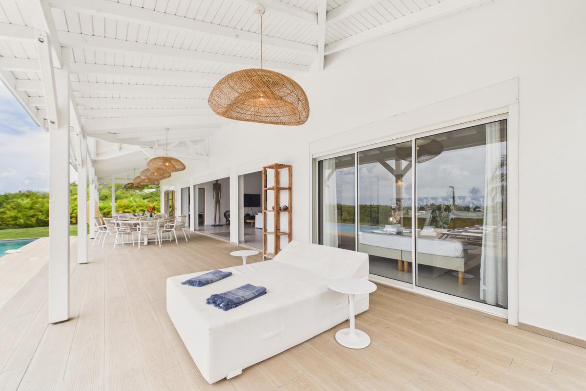 41.Location villa avec piscine vue mer Saint François Guadeloupe